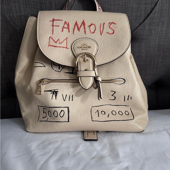 Coach X Jean Michel Basquiat Kleo Backpack - Picture 2 of 15